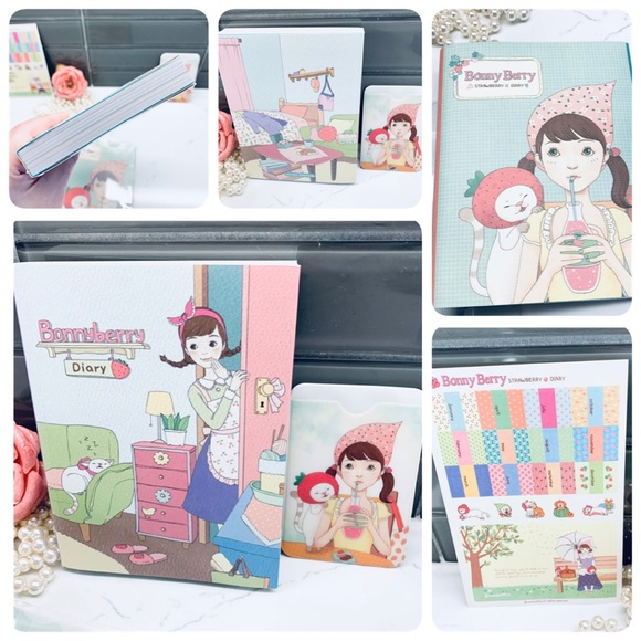 BERRY DIARY JOURNAL WEEKLY / MONTHLY FROM KOREA - Picture 1 of 16